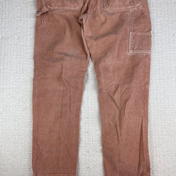 Urban Outfitters BDG Corduroy Pants Pink Slim Straight Size 28 - Picture 13 of 14